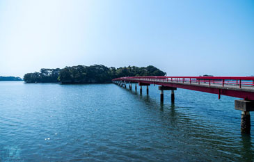 Fukuura bridge on Fukuura Island